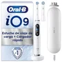 Oral-B Cepillo Dental Eléctrico Oral-B iOs 9S Blanco con 2 Cabezales Recambio iO Ultimate Clean, Cargador y Estuche de Viaje